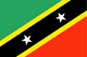 Saint Kitts e Nevis Flag